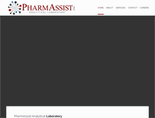 Tablet Screenshot of pharmassistlab.com